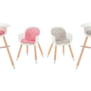 chaise haute 2 en 1 Sienna rose Kinderkraft Produits
