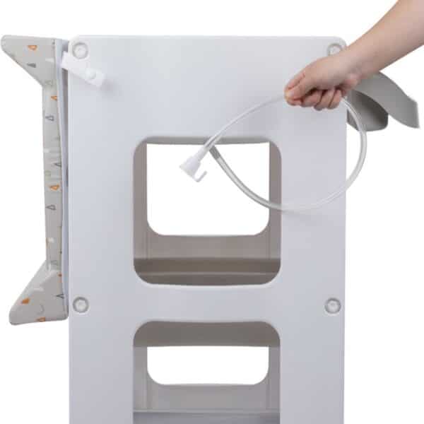 Table à langer avec baignoire Dolphy warm grey Safety first Produits