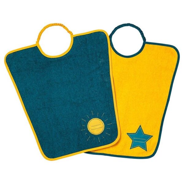 Lot de 2 bavoirs maternelle Je m'appelle Produits