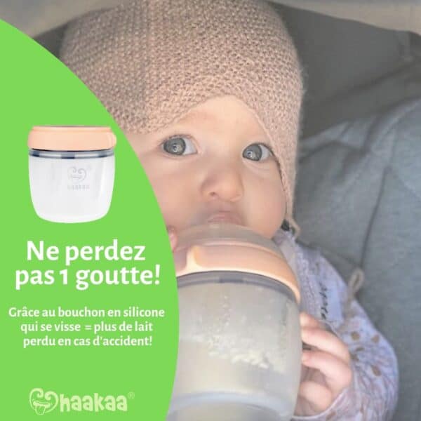 Pack Haakaa Generation 3 Recueil-Lait + Biberon 160ml Produits