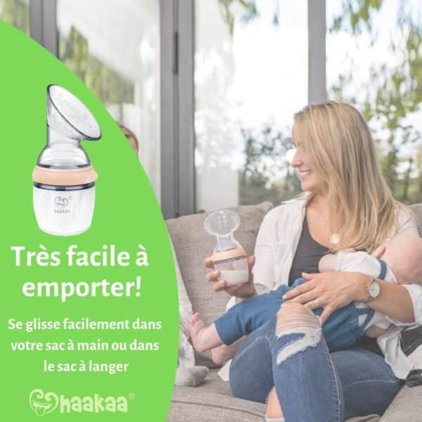 Pack Haakaa Generation 3 Recueil-Lait + Biberon 160ml Produits