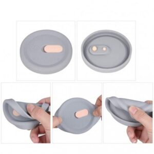 Recueil-Lait Haakaa Silicone 100% Naturel 150ml + Couvercle Gris Produits