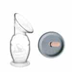 Recueil-Lait Haakaa Silicone 100% Naturel 150ml + Couvercle Gris Produits