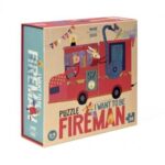 Puzzle I want to be Fireman Londji Produits