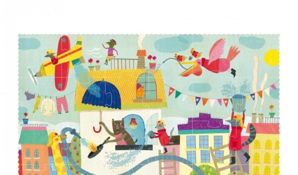 Puzzle I want to be Fireman Londji Produits
