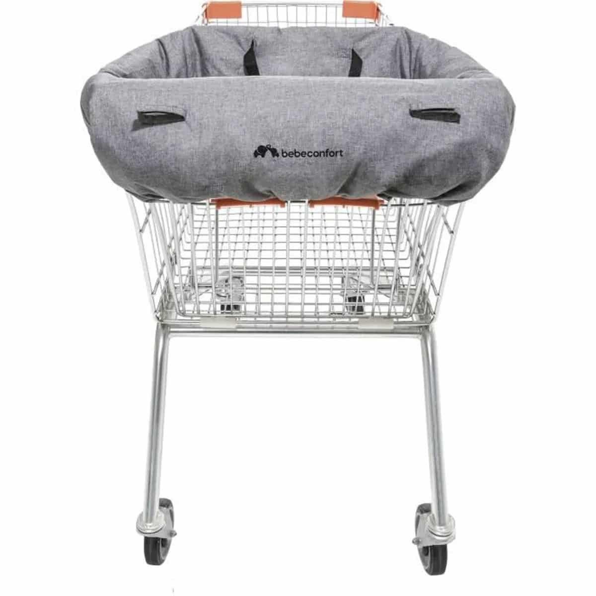 Housse De Siège De Caddie Pour Bébé - Motif Dessin Animé, En Polyester, Facile à Installer Et à Nettoyer