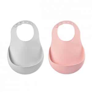 Lot de 2 bavoirs en silicone Béaba Produits
