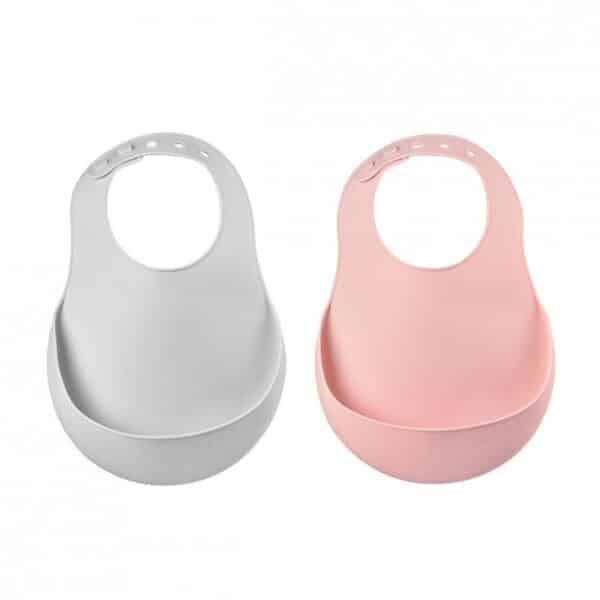 Lot de 2 bavoirs en silicone Béaba Produits