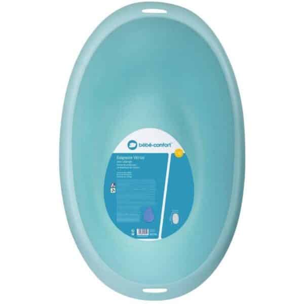 Baignoire ergonomique verso avec vidange bleu Bébé confort Produits