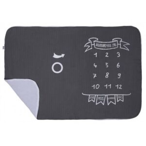 Couverture décor pour photos + 2 accessoires gris/blanc BBandCo Produits