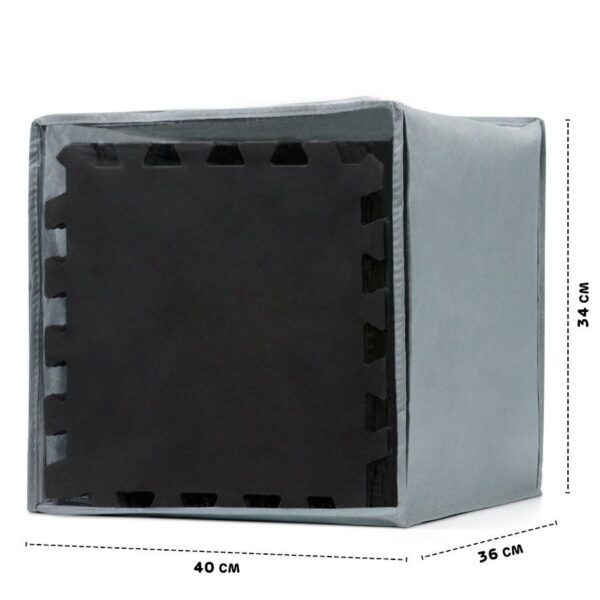 Tapis puzzle enfant Luno mousse noir Kinderkraft Produits