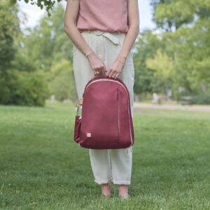 Sac à dos à langer multi-poches Pyla bordeaux Babymoov Produits