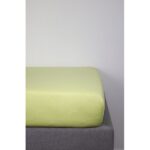 Drap housse coton bio vert 60x120cm pour lit bébé Produits