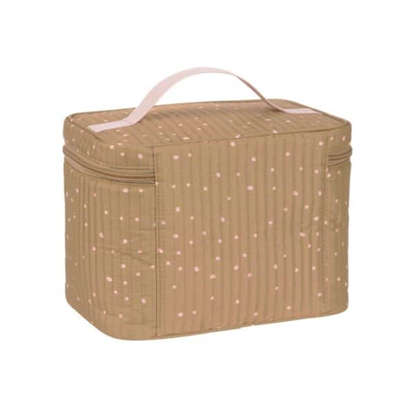Vanity Pour Bébé Nomade Points Curry - Lassig Produits