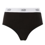 Culotte Post-Partum absorbante Bodyguard noire Cache coeur Produits