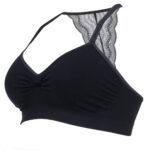 Brassière de grossesse et d'allaitement Serenity noir Cache coeur Produits