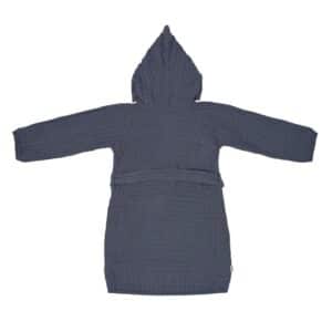 Peignoir en mousseline bleu marine de 24 à 36 mois Lassig Produits