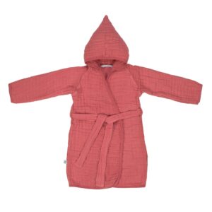 Peignoir en mousseline rose de 24 à 36 mois Lassig Produits