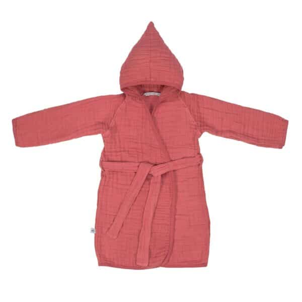 Peignoir en mousseline rose de 24 à 36 mois Lassig Produits