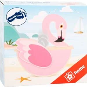 Tirelire flamant rose Legler Produits