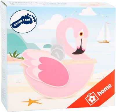 Tirelire flamant rose Legler Produits