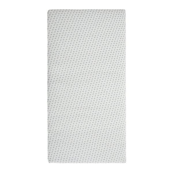 Matelas de voyage pliant Ocean Friendly Blanc/Bleu 60 x 120 cm Candide Produits