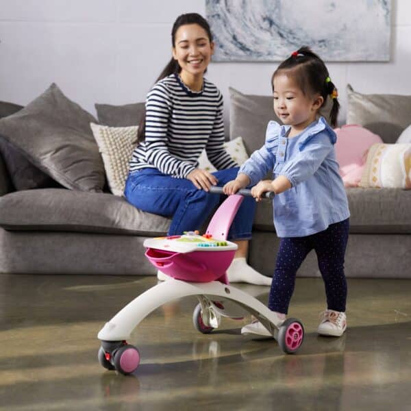 Aide marche évolutif 5 en 1 Tiny Rider rose Tiny Love Produits