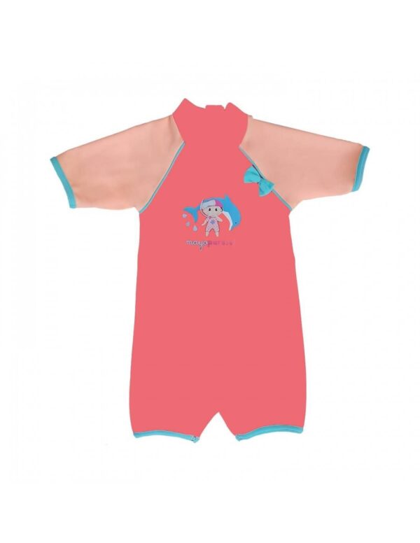 Combinaison bébé anti UV Peachy Peach fille Mayo Parasol Produits