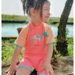 Combinaison bébé anti UV Peachy Peach fille Mayo Parasol Produits