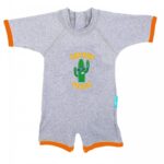 Combinaison anti UV bébé mixte gris chiné Cactus Fever Produits