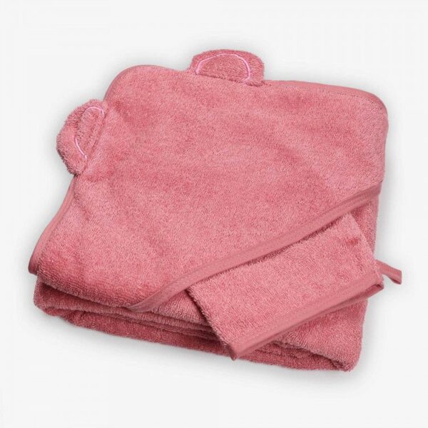 Sortie de bain ourson rose 3KG7 Produits