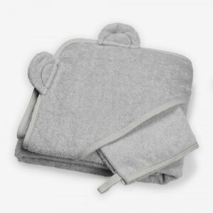 Sortie de bain ourson gris 3KG7 Produits