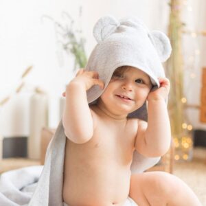 Sortie de bain ourson gris 3KG7 Produits