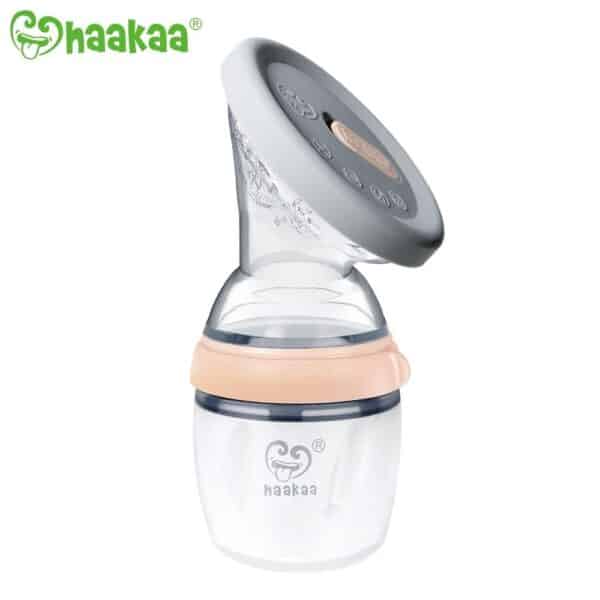 Recueil-Lait + Biberon 160ml Haaka Produits