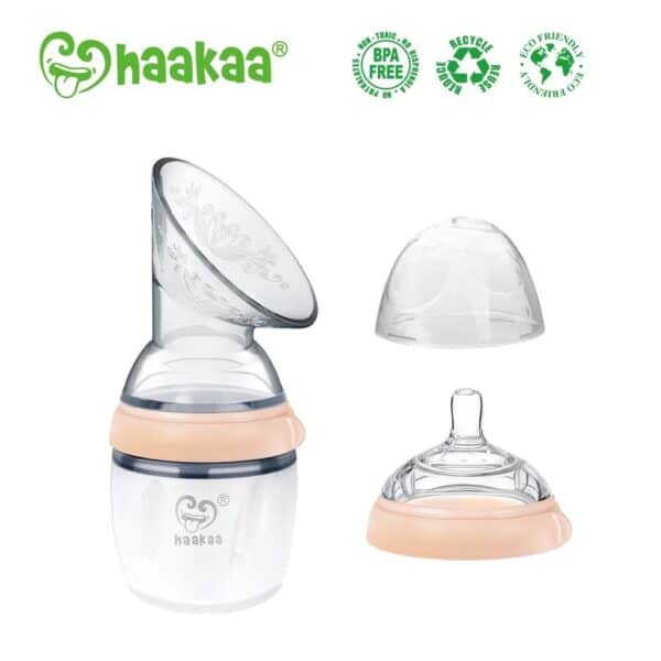 Recueil-Lait + Biberon 160ml Haaka Produits