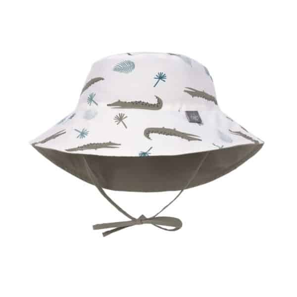 Chapeau anti-UV réversible, Crocodile Blanc 48/49 Lassig Produits