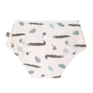 Couche Maillot de Bain Garçon Crocodile Blanc 6 mois Lassig Produits