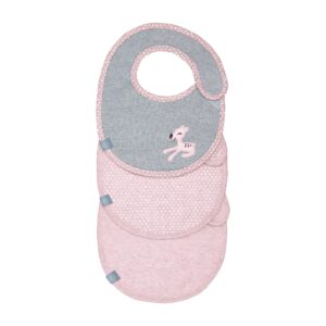 Lot 3 bavoirs petit éponge imperméable Lela Produits