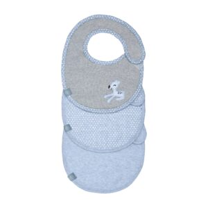 Lot 3 bavoirs petit éponge imperméable Lela Produits