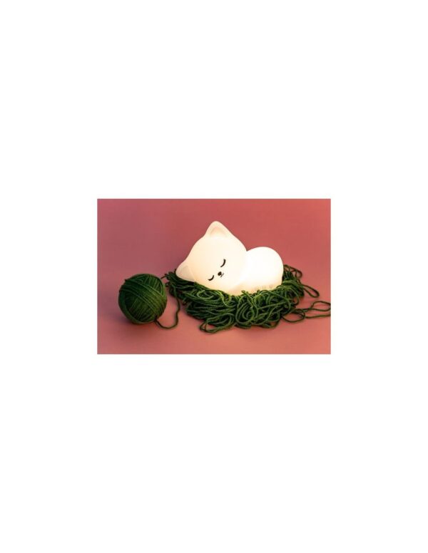 Veilleuse chat Lil'cat blanc - Little L Produits