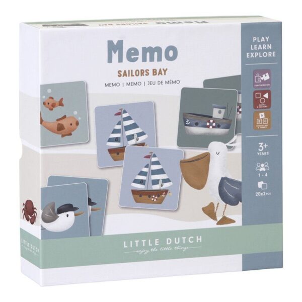 Jeu de mémo Sailors Bay Little dutch Produits