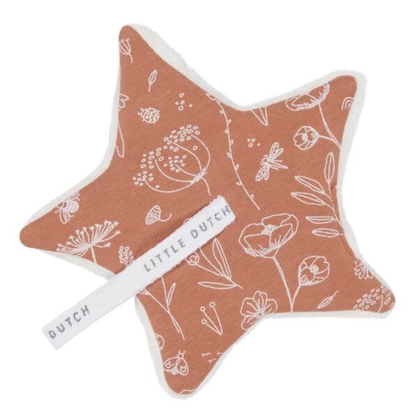 Doudou attache-sucette Wild Flowers Rust Little dutch Produits