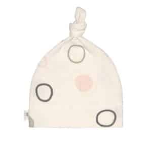 Bonnet Bébé 7-12 mois GOTS cercles écru Produits