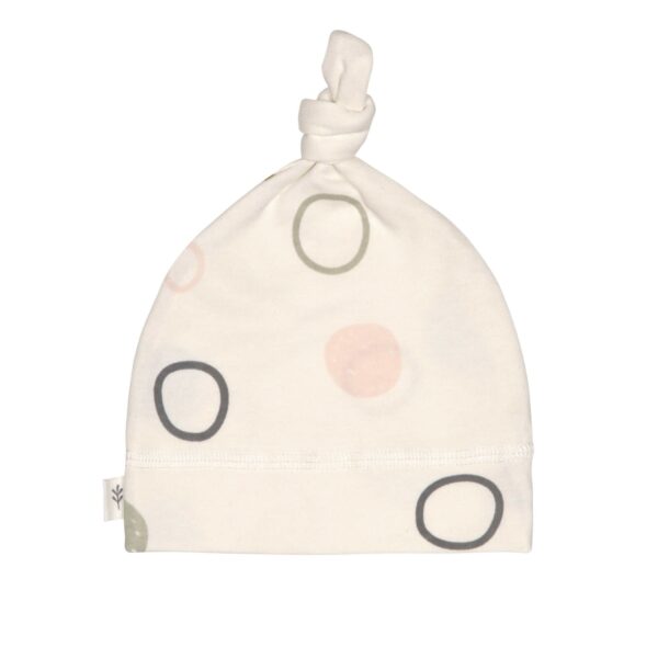 Bonnet Bébé 7-12 mois GOTS cercles écru Produits