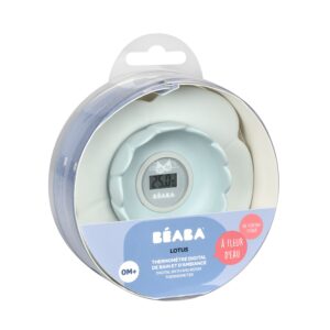 Thermomètre de bain lotus bleu vert Béaba Produits