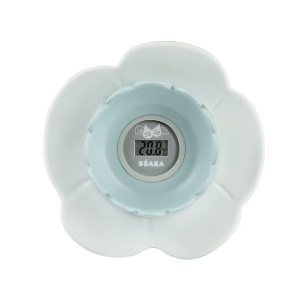 Thermomètre de bain lotus bleu vert Béaba Produits