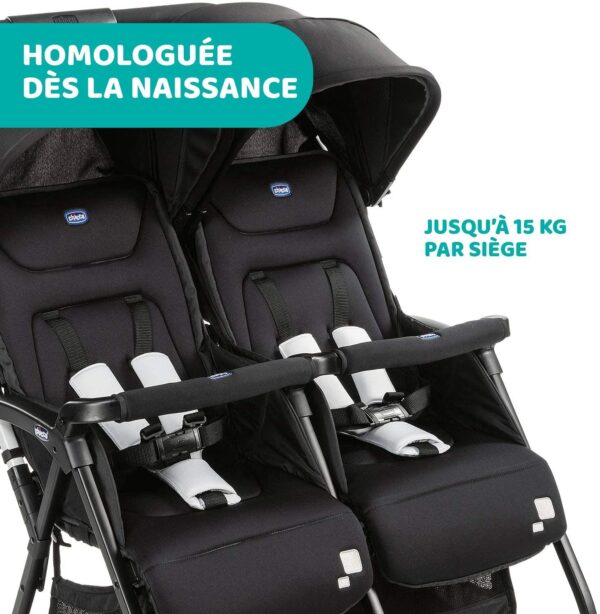 Poussette double Ohlala Twin Chicco Produits