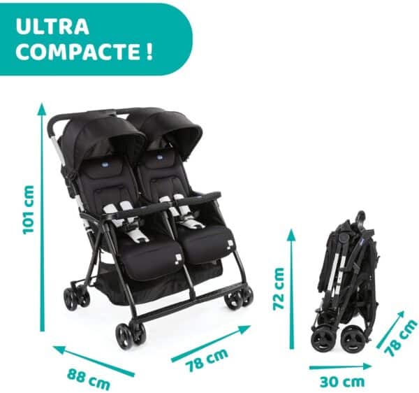 Poussette double Ohlala Twin Chicco Produits
