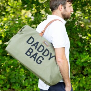 Sac à langer DADDY BAG toile Kaki Childhome Produits