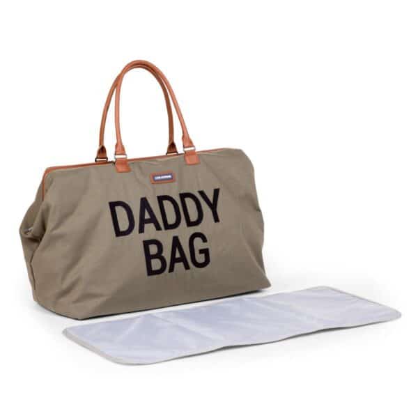 Sac à langer DADDY BAG toile Kaki Childhome Produits
